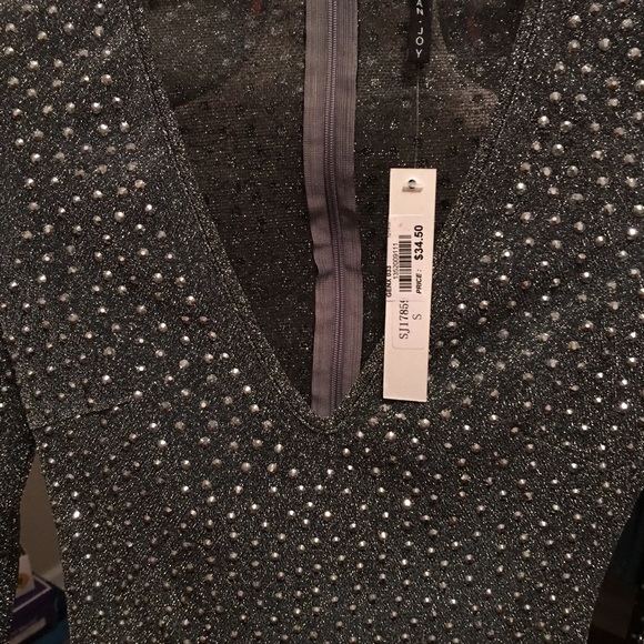 ❤️San Joy Silver Dress Size Small ❤️Gorgeous - Picture 4 of 6